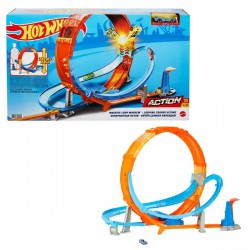Pista coche campeonato de loopings HCB00 Hot Whels incluye un vehiculo edad 5-10 años