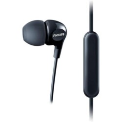 Auricular Philips In-EAR con micrófono color negro HE3555BK