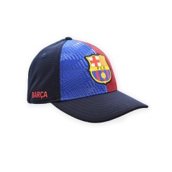 Fútbol Club Barcelona Gorra Barça Cross Blaugrana Adulto escudo bordado frontal bicolor ajustable