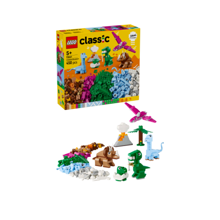 LEGO Classic 11041 Dinosaurios Creativos Contiene 450 piezas - Edad recomendada apartir de 5+ años