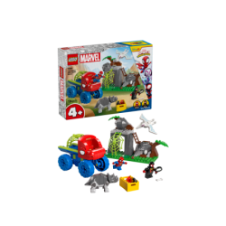 LEGO Spidey 11199 Todoterreno Dinosaurio y Equipo Spidey al Rescate Contiene 136 piezas - Edad recomendada apartir de 4+ años