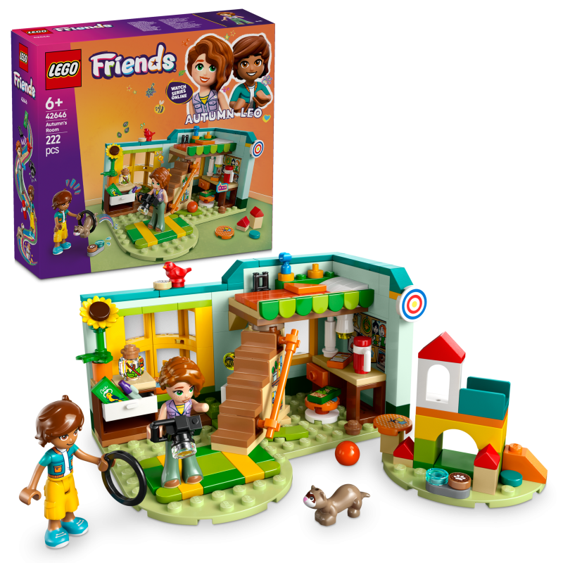 LEGO Friends 42646 Habitación de Autumn Contiene 222 piezas - Edad recomendada apartir de 6+ años LEGO Friends 42646 Habitación de Autumn Contiene 222 piezas - Edad recomendada apartir de 6+ años