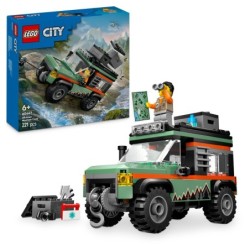 LEGO City 60447 Todoterreno 4x4 de Montaña Contiene 221 piezas - Edad recomendada apartir de 6+ años