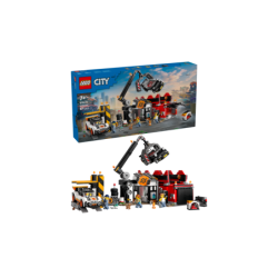 LEGO City 60472 Desguace con Coches Contiene 871 piezas - Edad recomendada a partir de 7+ años