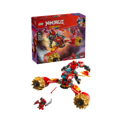 LEGO  NINJAGO 71830 Moto-Meca de la Tormenta de Kai Contiene 333 piezas - Edad recomendada a partir de 7+ años