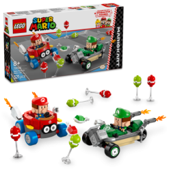 LEGO Super Mario 72034 Mario Kart: Bebé Mario vs. Bebé Luigi Contiene 321 piezas - Edad recomendada a partir de 8+ años