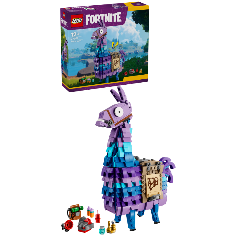 LEGO Fortnite 77071 Llama de suministros Contiene 691 piezas - Edad recomendada a partir de 12+ años
