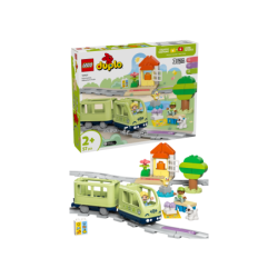 LEGO DUPLO Town 10427 Aventura Ferroviaria Interactiva contiene 57 piezas - edad 2+ años