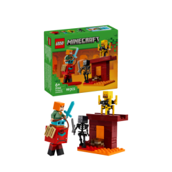 LEGO Minecraft 21266 La Batalla de Lava del Inframundo contiene 99 piezas - edad 6+ años