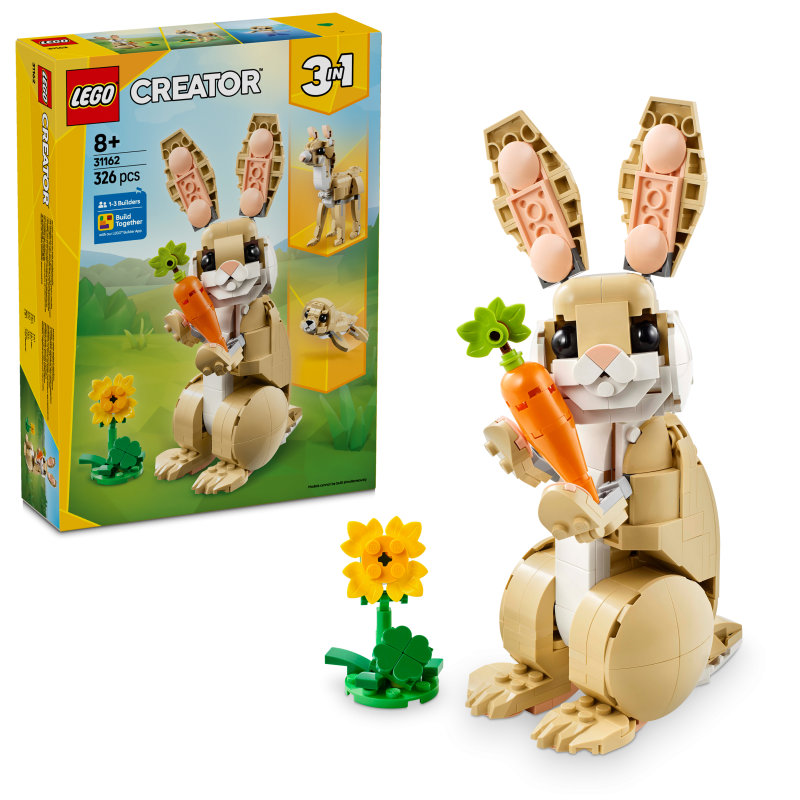 LEGO LEGO Creator 31162 Lindo Conejito contiene 326 piezas - edad 8+ años LEGO LEGO Creator 31162 Lindo Conejito contiene 326 piezas - edad 8+ años
