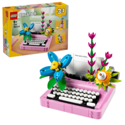 LEGO Creator 31169 Máquina de Escribir con Flores contiene 363 piezas - edad 8+ años