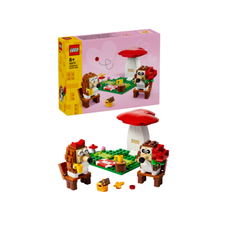 LEGO Iconic 40711 Pícnic de Erizos contiene 166 piezas - edad 8+ años