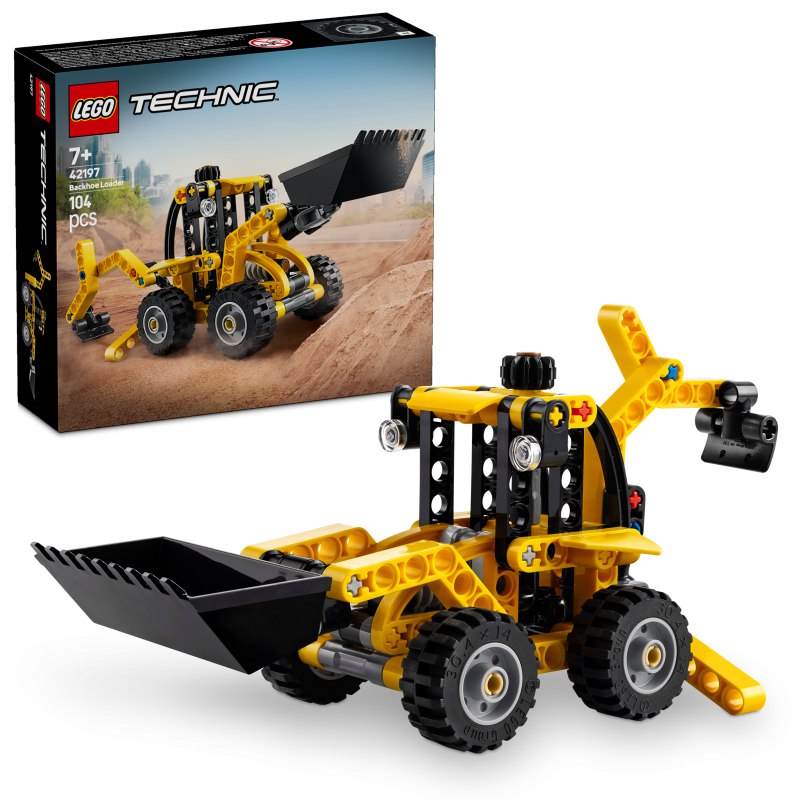 LEGO Technic 42197 Pala Mixta contiene 104 piezas - edad 7+ años
