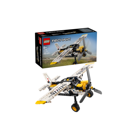 LEGO Technic 42198 Avioneta contiene 333 piezas - edad 8+ años