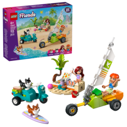 LEGO LEGO Friends 42641 Mascotas Surferas y Aventura sobre Ruedas contiene 113 piezas - edad 6+ años