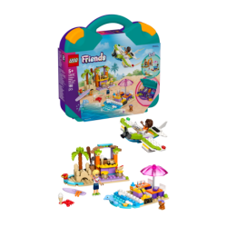 LEGO LEGO Friends 42672 Playa Creativa y Maleta de Viaje contiene 188 piezas - edad 5+ años