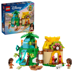 LEGO Disney Princess 43260 Diversión en la Isla con Vaiana contiene 175 piezas - edad 5+ años