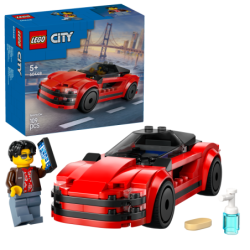 LEGO City 60448 Deportivo Rojo contiene 109 piezas - edad 5+ años