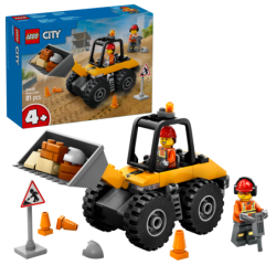 LEGO LEGO City 60450 Cargadora con Ruedas Amarilla contiene 81 piezas - edad 4+ años
