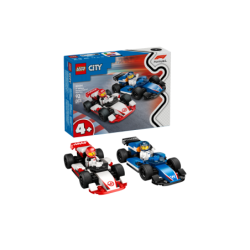 LEGO City 60464 Coches de F1® Williams Racing y Haas F1® contiene 92 piezas - edad 4+ años