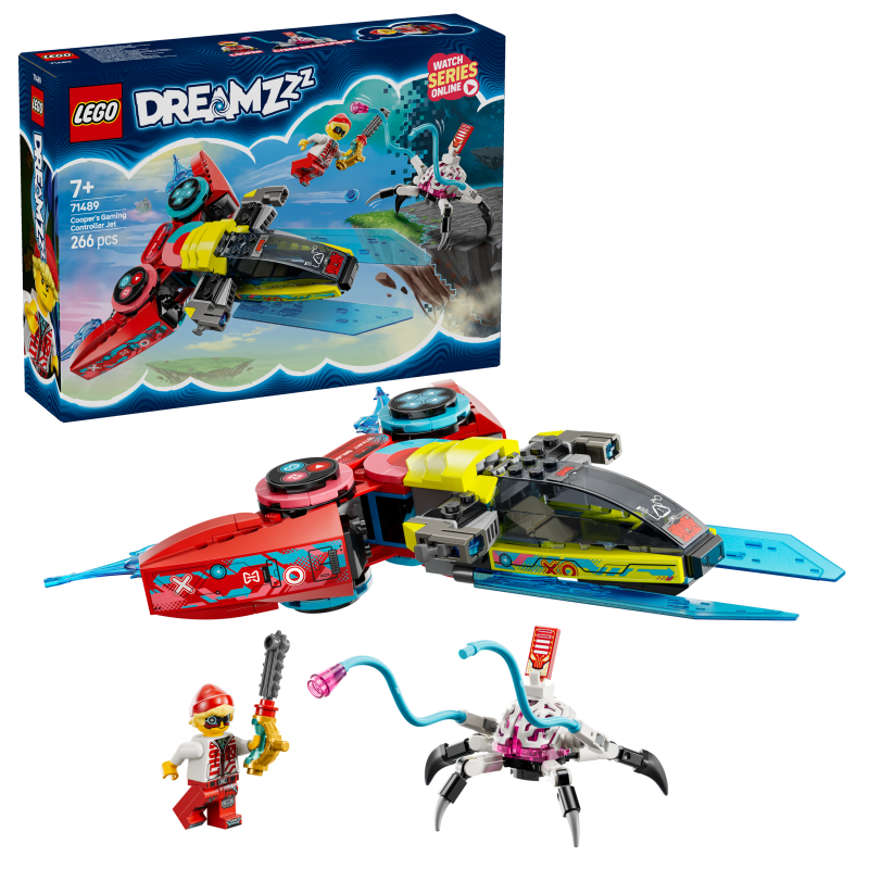 LEGO DREAMZzz 71489 Mando Jet de Cooper contiene 266 piezas - edad 7+ años