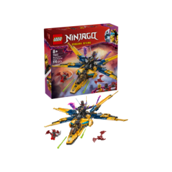LEGO Ninjago 71833 Super Jet de la Tormenta de Ras y Arin contiene 510 piezas - edad 8+ años