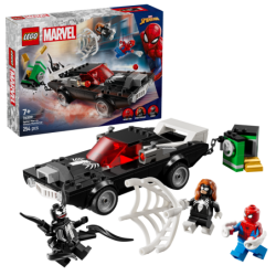 LEGO Super Heroes 76309 Spider-Man vs. Coche Brutal de Venom contiene 254 piezas - edad 7+ años