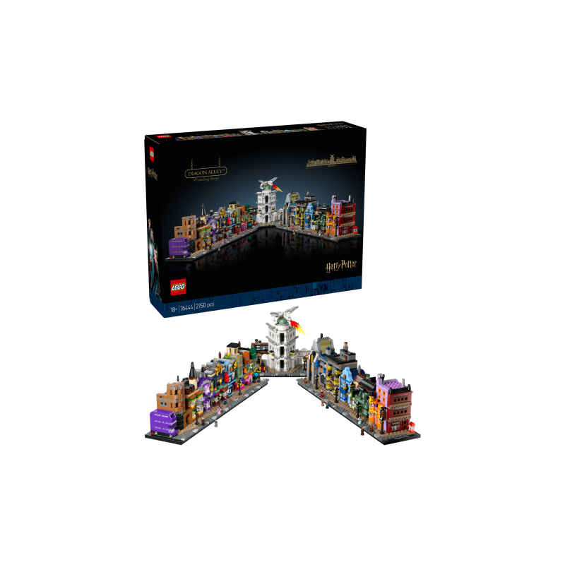 LEGO Harry Potter TM 76444 Tiendas Mágicas del Callejón Diagon contiene 2750 piezas - edad 18+ años LEGO Harry Potter TM 76444 Tiendas Mágicas del Callejón Diagon contiene 2750 piezas - edad 18+ años
