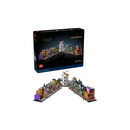 LEGO Harry Potter TM 76444 Tiendas Mágicas del Callejón Diagon contiene 2750 piezas - edad 18+ años