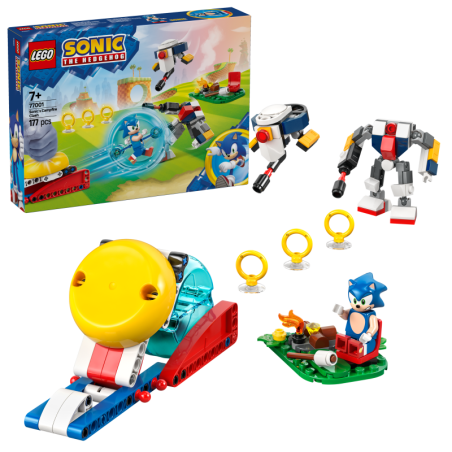 LEGO Sonic the Hedgehog 77001 Batalla de Sonic en la Hoguera contiene 177 piezas - edad 7+ años