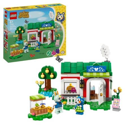 LEGO Animal Crossing 77055 Tienda de ropa de las Hermanas Manitas contiene 322 piezas - edad 6+ años