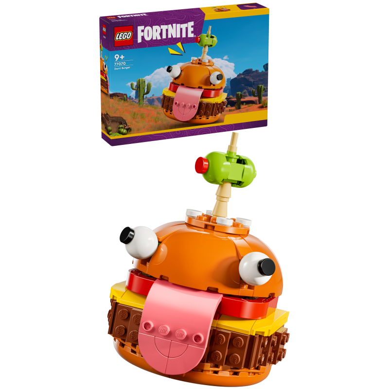 LEGO Fortnite 77070 Hamburrrguesa contiene 193 piezas - edad 9+ años