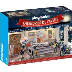 Playmobil 71347 Calendario de Adviento - Robo en el Museo para niños de 4 años en adelante
