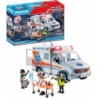 PLAYMOBIL City Action 71232 Ambulancia con Luz y Sonido edad a partir de 4 años