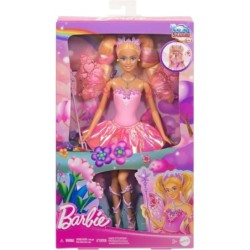 Barbie Hada Muñeca con varita con cambio de color en las alas y el conjunto, JCP76 Mattel