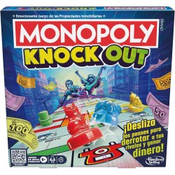 Monopoly Knockout - Juego de Mesa Familiar edad +8 Años o Más de 2 a 8 Jugadores Hasbro F8995