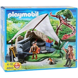 Playmobil 4843 Campamento de los buscadores del tesoro edad +4 años