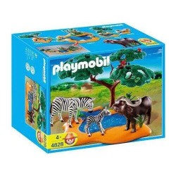 Playmobil 4828 - Búfalo con Cebras - Wild Life Búfalo