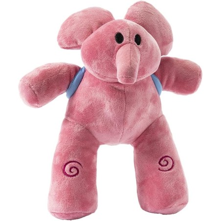 Peluche Ely de 20 centímetros Sueve y Blandito reproduce sonidos y melodías de la serie  Pocoyo Bandai edad +0 meses