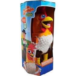La Granja De Zenon Bartolito Gallo Musical caja 30cm aproximado edad +24 meses Bandai - Tienda juguetes envio urgente