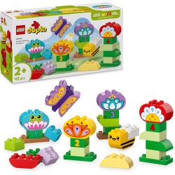 LEGO Duplo Mi Ciudad Jardín y Flores Creativas Juguete Apilable y de Construcción edad +2 años