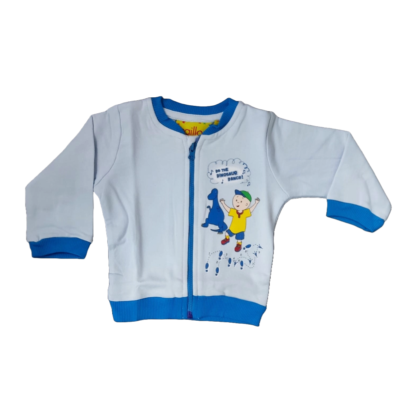 Sudadera Caillou con cremallera producto oficial tallas para bebés Sudadera Caillou con cremallera producto oficial tallas para bebés