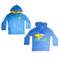 Sudadera Hoodie Caillou con capucha para niño producto oficial desde talla 2 a la 8