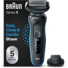 Braun Series 5 Afeitadora barba inalambrica Hombre, en Seco y Mojado, Recargable 51-B1200s