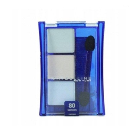 Trio sombra de ojos Maybelline cienie Expert Wear Trio 80 Watercolors incluye brocha 3,6g