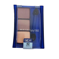 Trio sombra de ojos Maybelline Classic Look Expert Wear Trio color 42 Berriful incluye brocha 3,6g