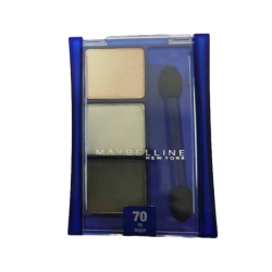 Trio sombra de ojos Maybelline Classic Look Expert Wear Trio color 70 Ivy League incluye brocha 3,6g
