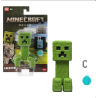 Mattel Figura Minecraft Creeper con accesorios articulada basado en “Una película de Minecraft”, JFR58