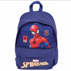 Mochila escolar 42cm Spiderman espaldar acolchado, cintas ajustable tamaño 42x32x36cm producto oficial