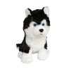 Peluche perrito Husky Siberiano de 30cm de tamaño tacto suave y blandito edad +3 años